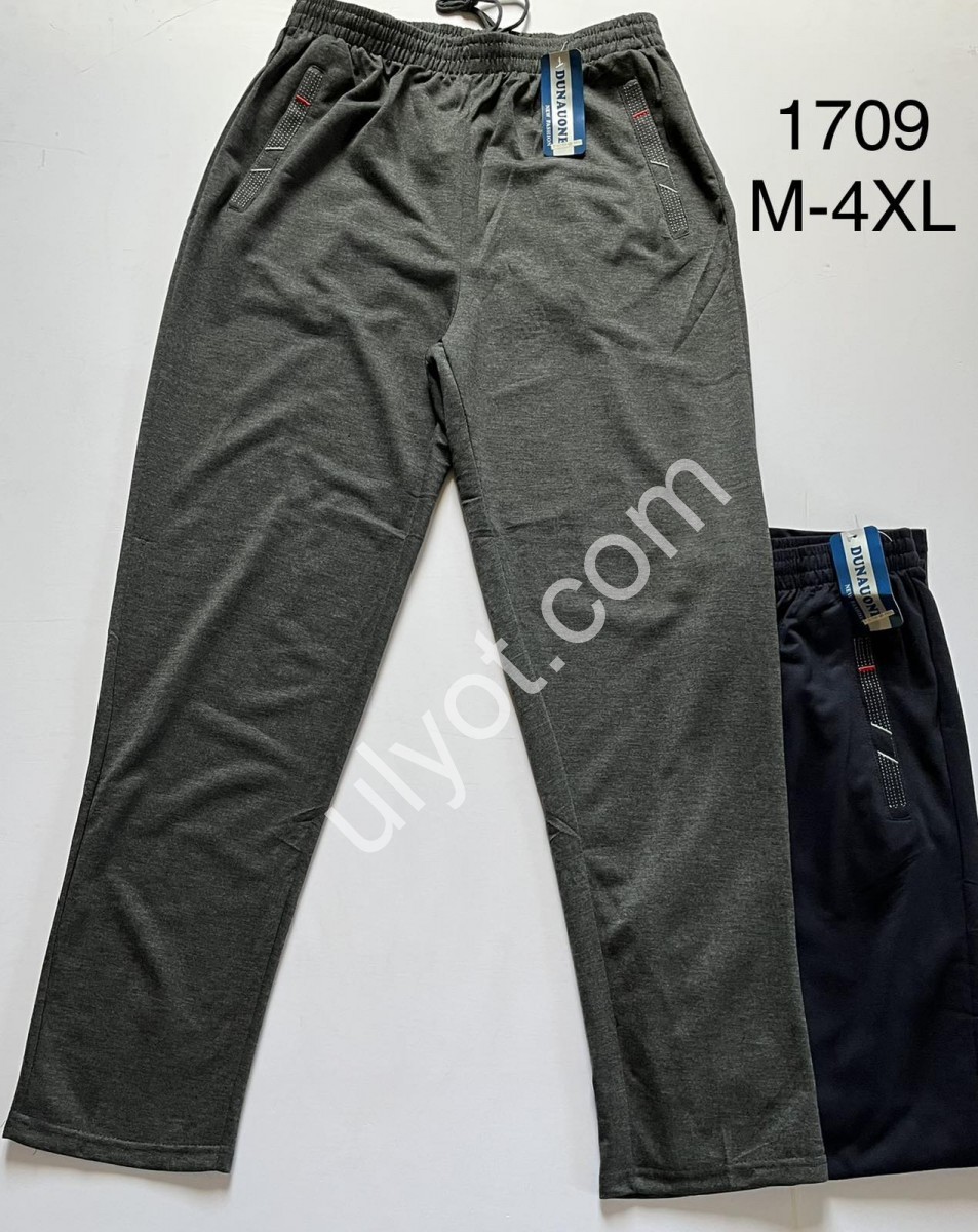 СПОРТ.ШТАНЫ-12 (M-4XL) ПРЯМЫЕ МИКС 1709