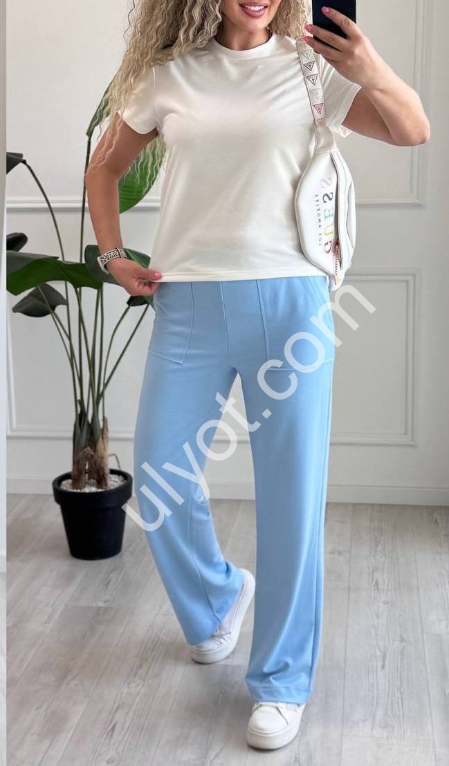 КОСТЮМ (S-XL) ГОЛУБОЙ 3050