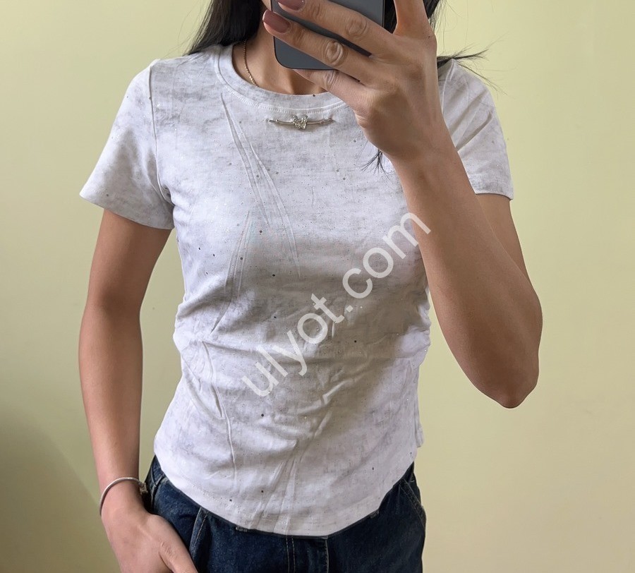 ФУТБОЛКА (S-XL) БІЛИЙ DT108