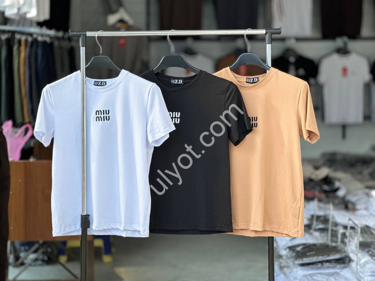ФУТБОЛКА MIU40 (46-54) БЕЛЫЙ 