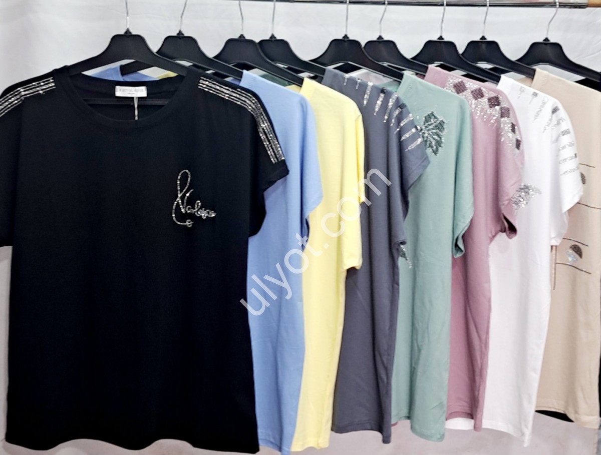 ФУТБОЛКА (ONE SIZE 48/54) МІКС 101