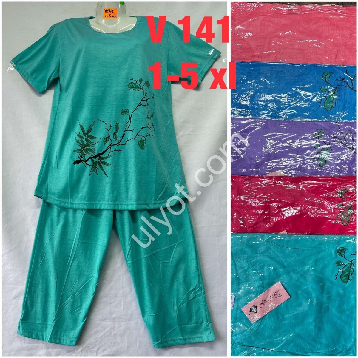 ПІЖАМА (XL-5XL) Мікс-12 V141