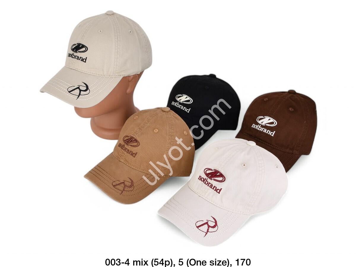 КЕПКА-6 (ONE SIZE 54) МИКС 003-4