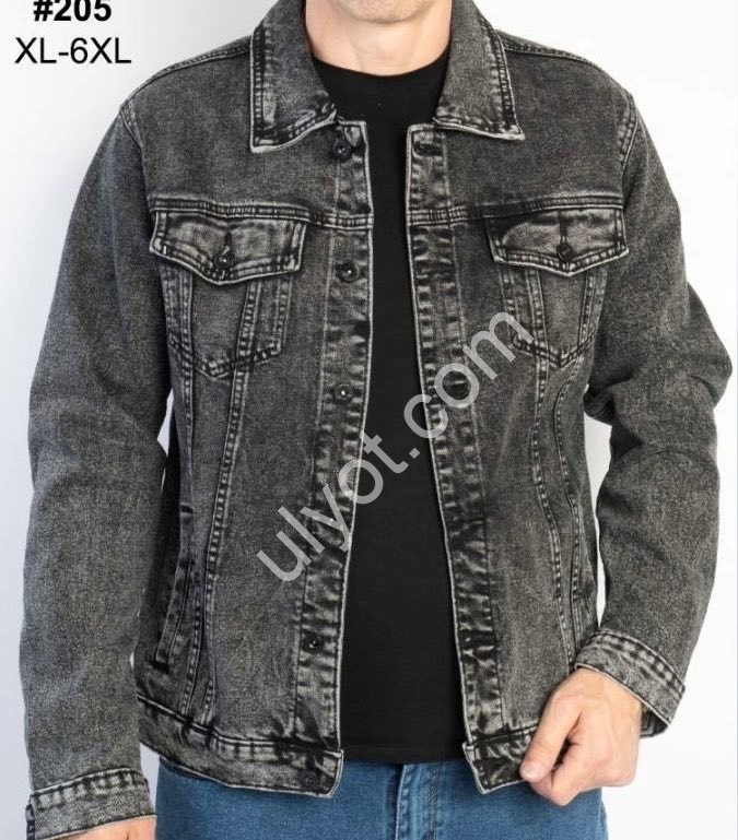 КУРТКА GAXGAX (XL-6XL) Т.СЕРЫЙ 202