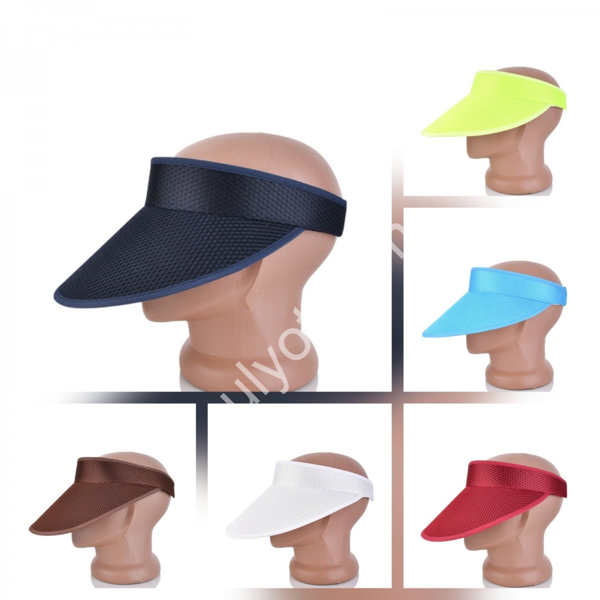 Козирок на гумці (ONE SIZE) Мікc-16