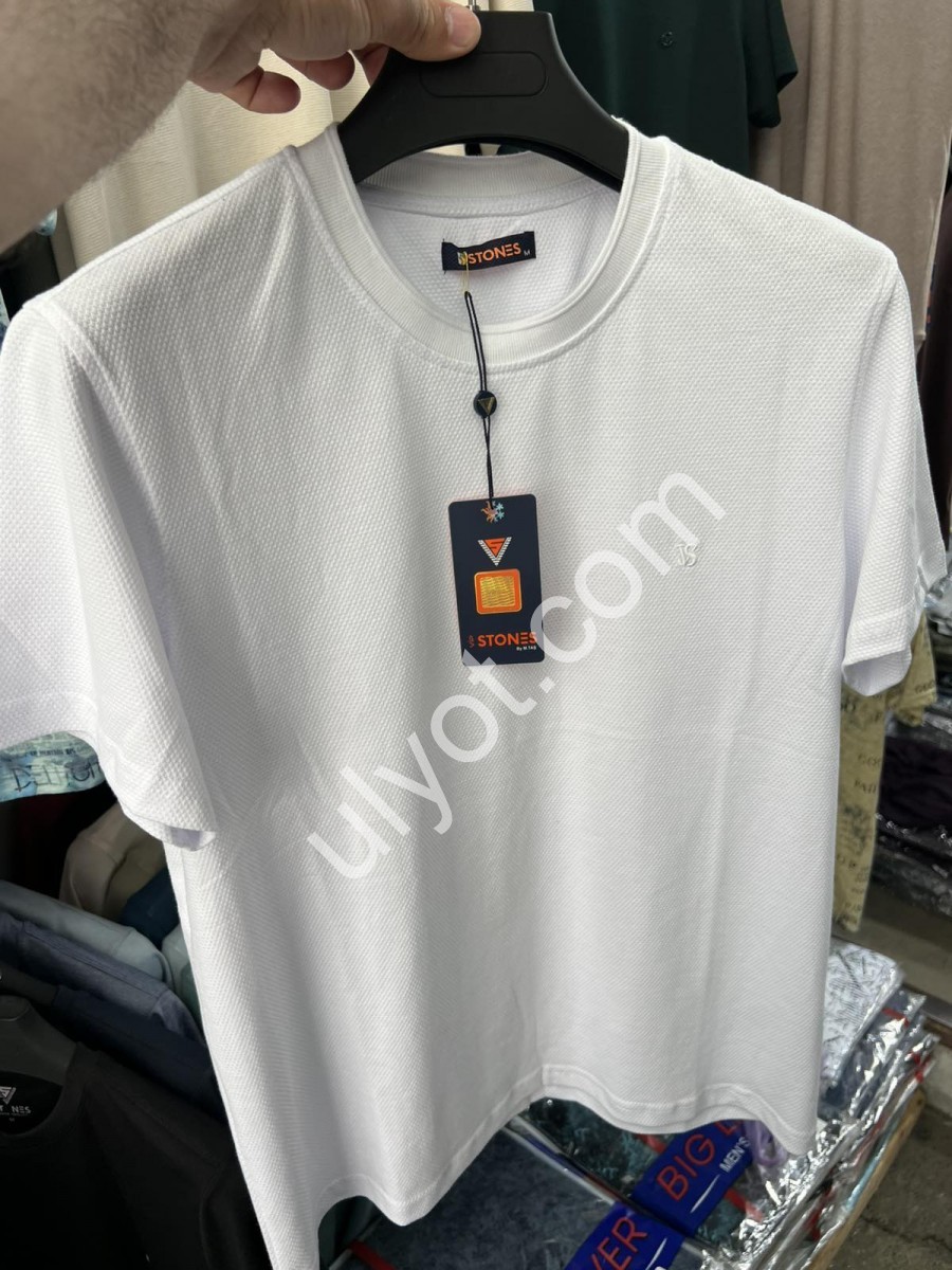 ФУТБОЛКА (M-2XL) БІЛИЙ 5715