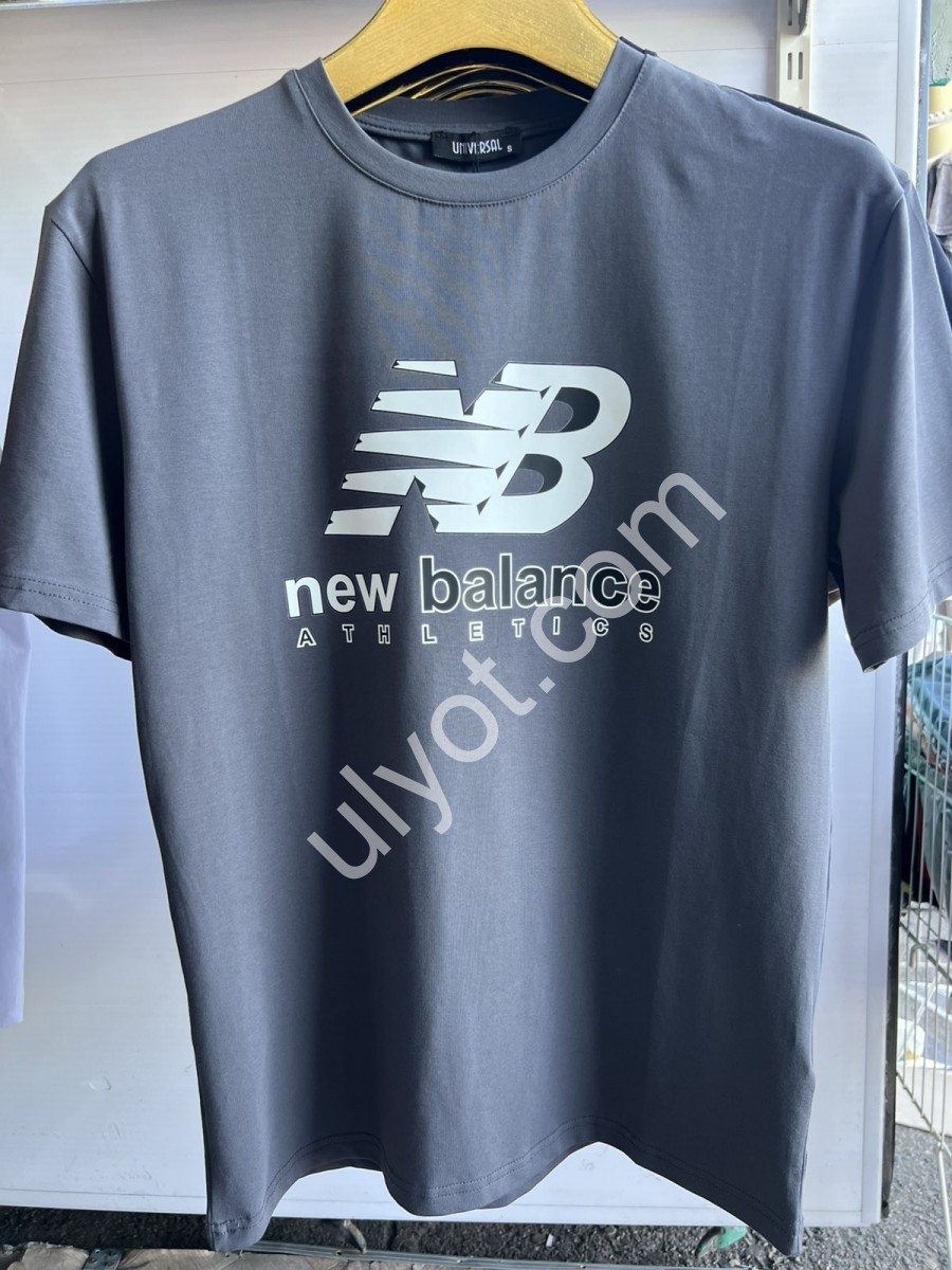 ФУТБОЛКА NB02 (S-2XL) ГРАФІТ