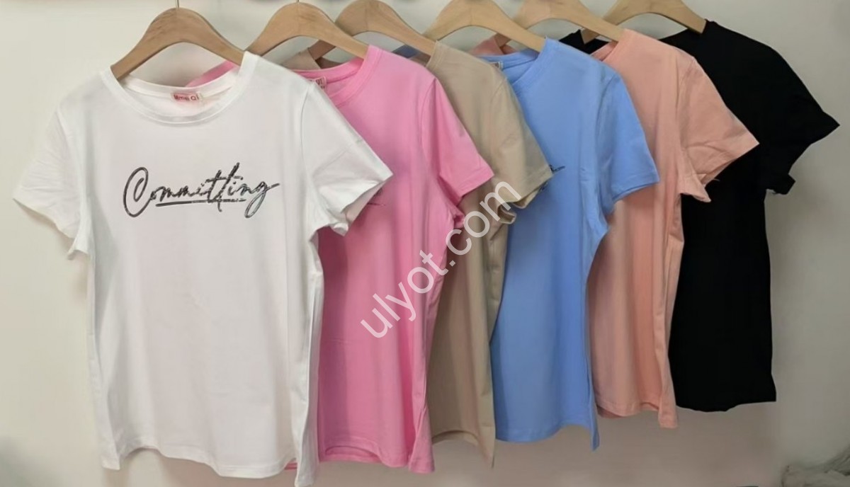 ФУТБОЛКА (ONE SIZE) КАМНИ МИКС 8511