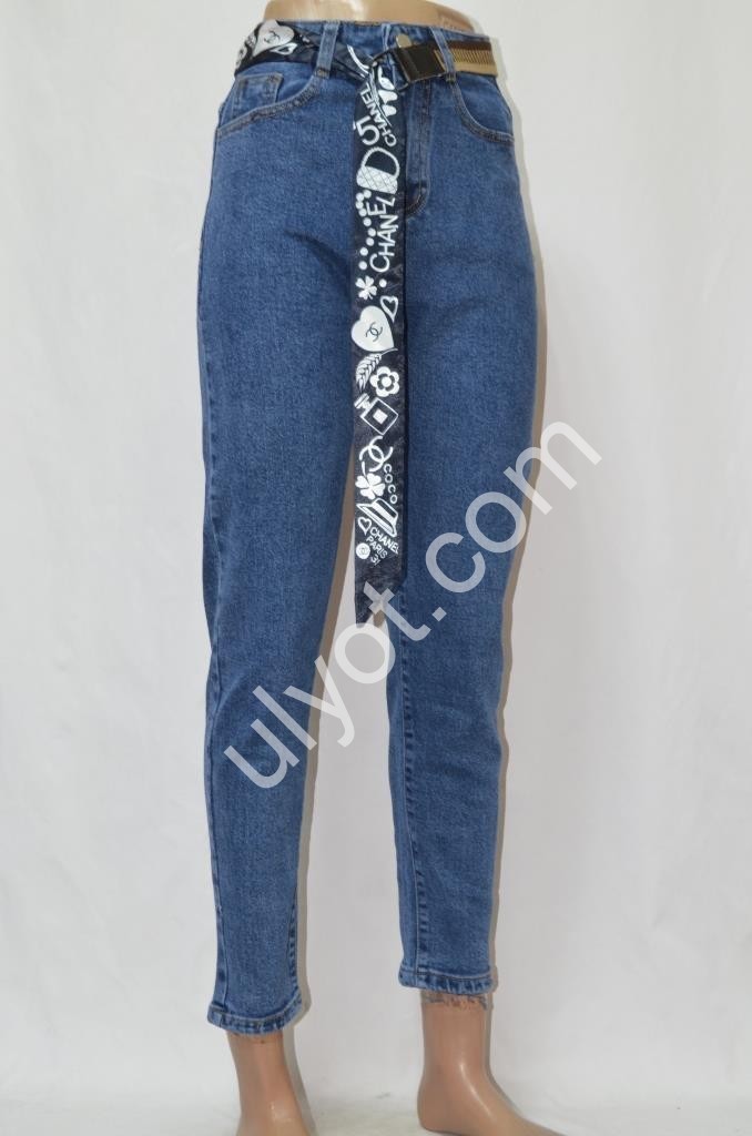 ДЖИНСЫ DENIM (25-30) СИНИЙ 1690