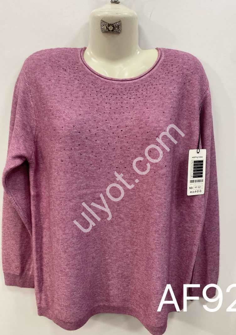 СВІТЕР (ONE SIZE 52-58) МІКС AF921