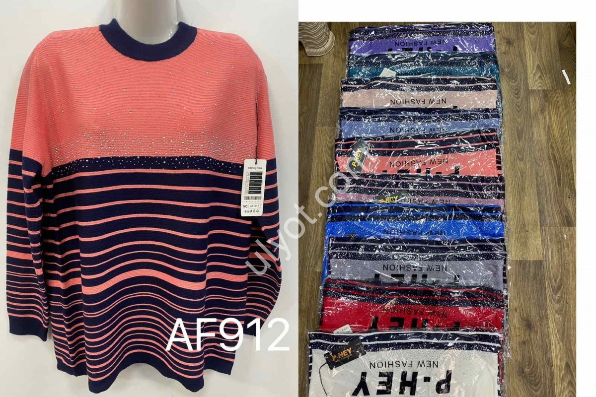 СВИТЕР P-HEY (ONE SIZE 52-58) МИКС AF912