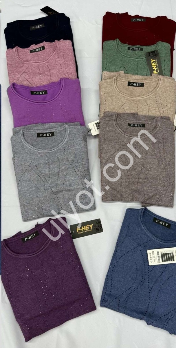 СВІТЕР (ONE SIZE 52-58) МІКС AF-958