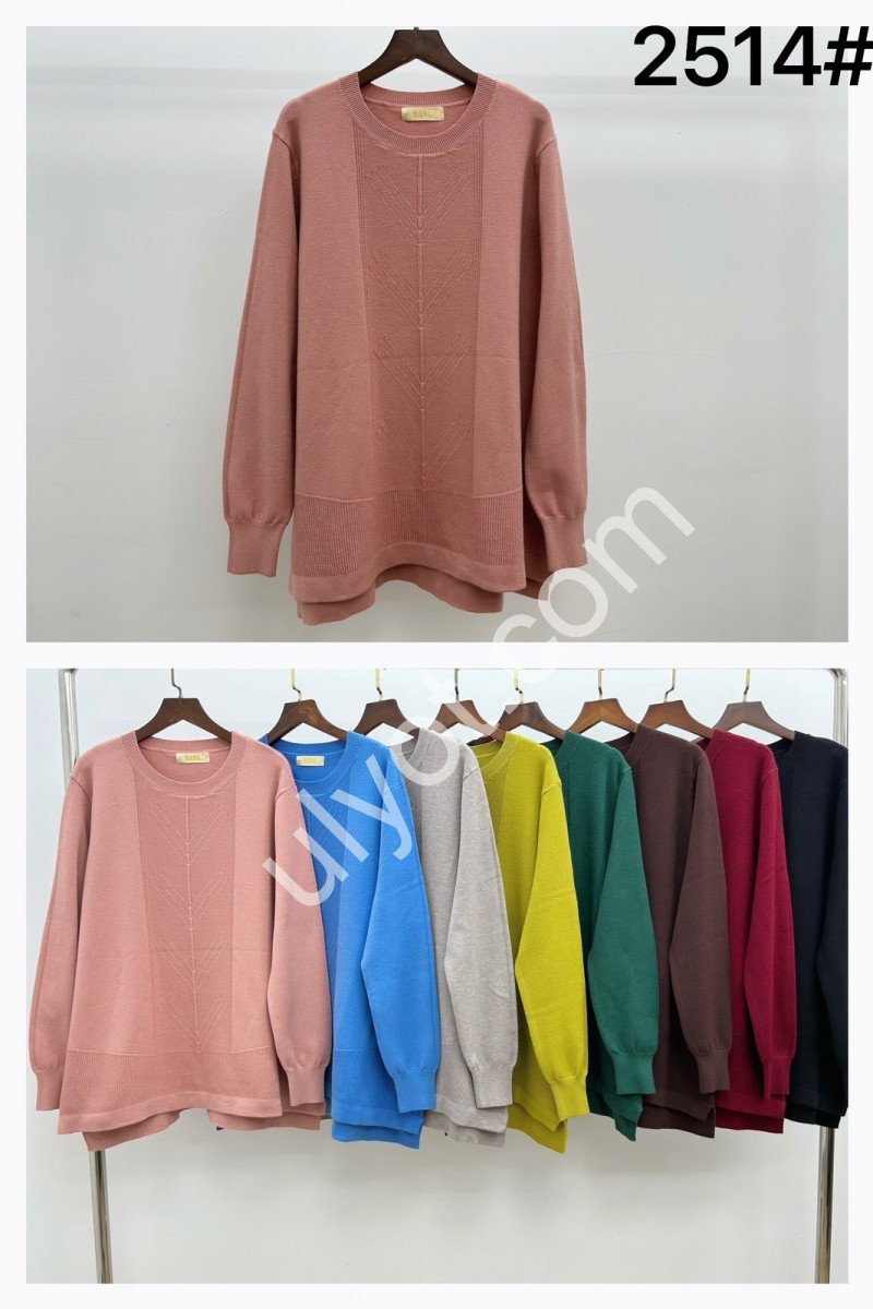 СВИТЕР (ONE SIZE 52-58) МИКС 2514