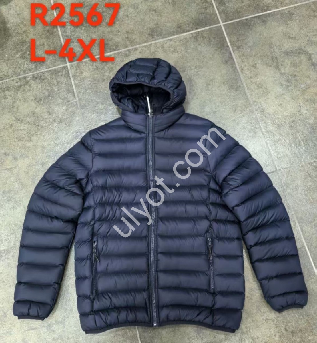 КУРТКА (L-4XL) Т.СИНІЙ R2567