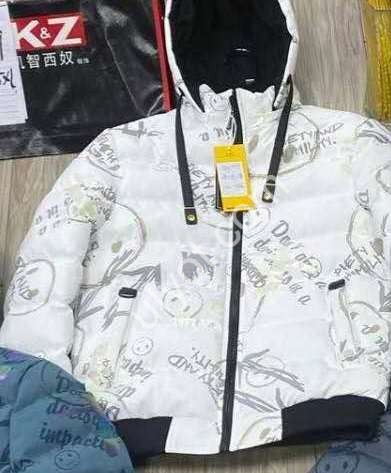 КУРТКА ДВУХСТОРОН. KZXN (XL-5XL) БЕЛЫЙ 019