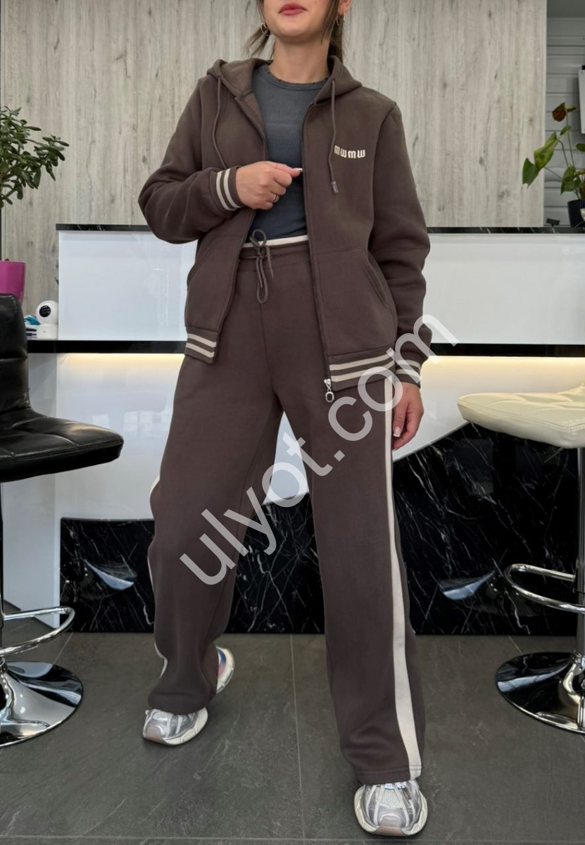 КОСТЮМ JJF (L-4XL) КОРИЧНЕВЫЙ 50155