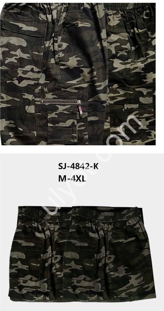 СПОРТ.ШТАНЫ (M-4XL) ПРЯМЫЕ 4842