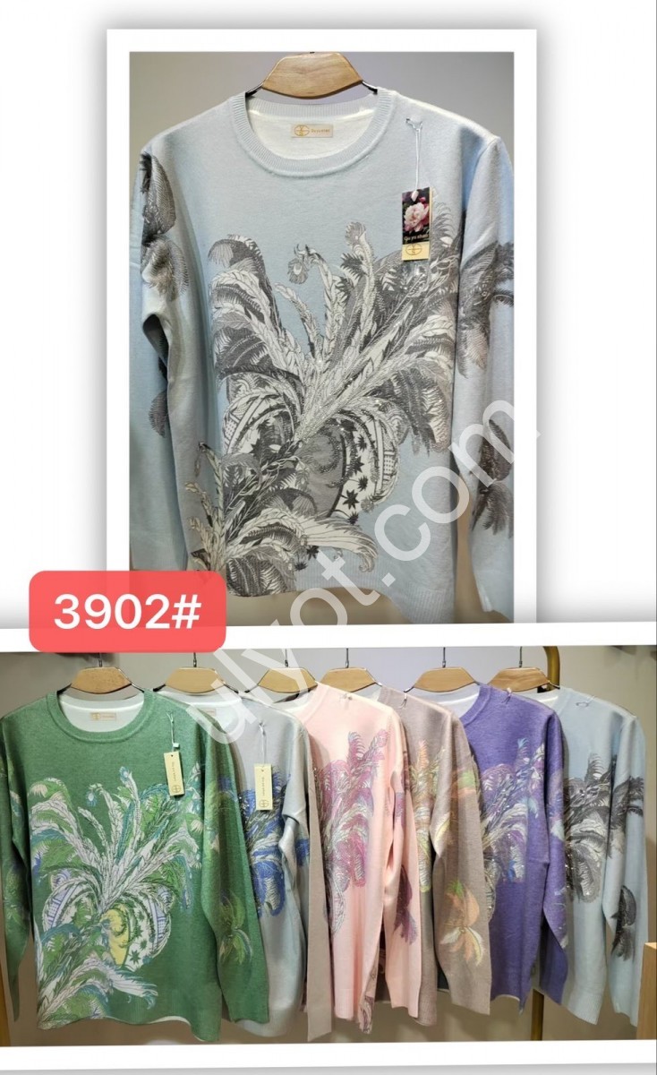 СВІТЕР (ONE SIZE 56-60) МІКС 3902