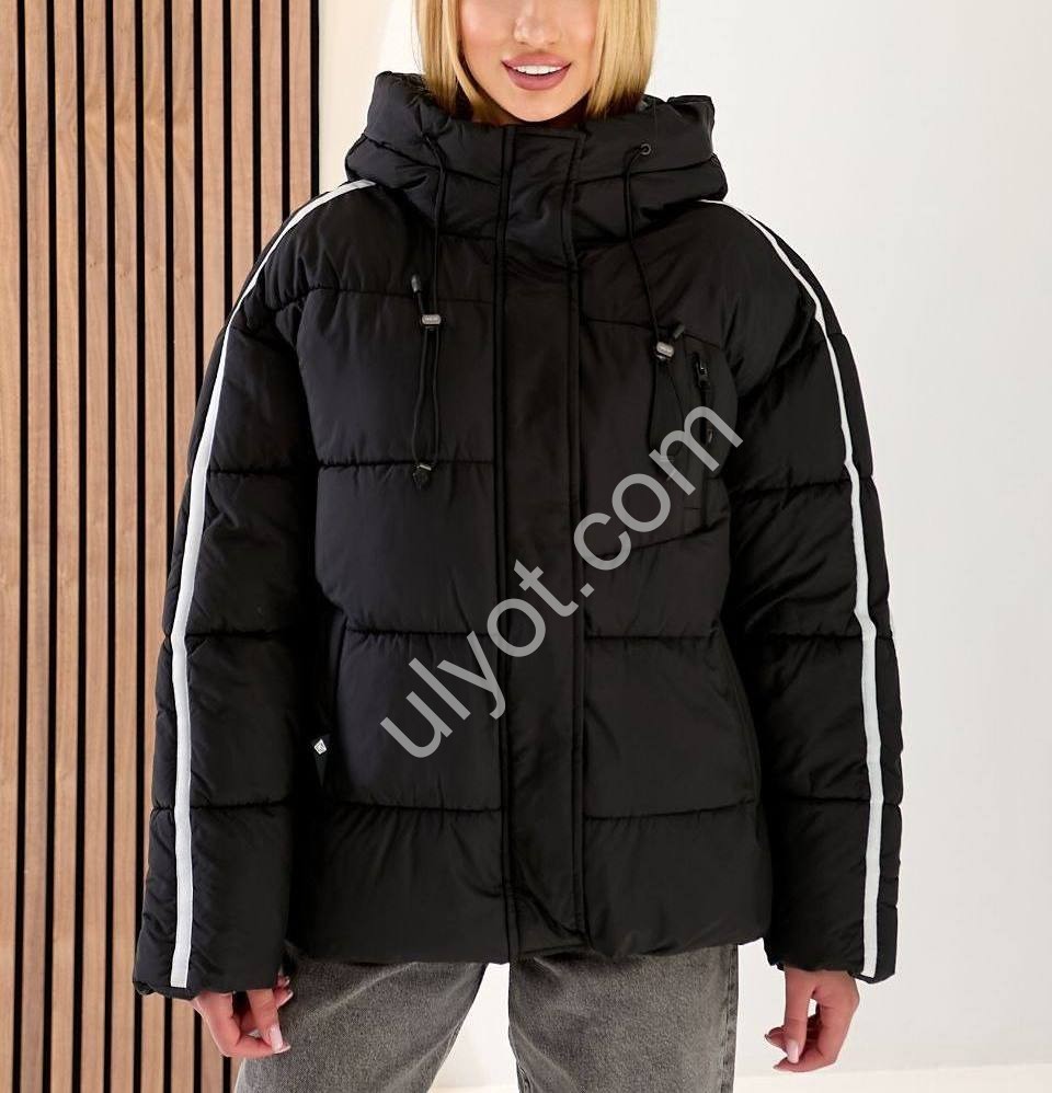 КУРТКА (S/M-XL/2XL) ЧЕРНЫЙ 8169