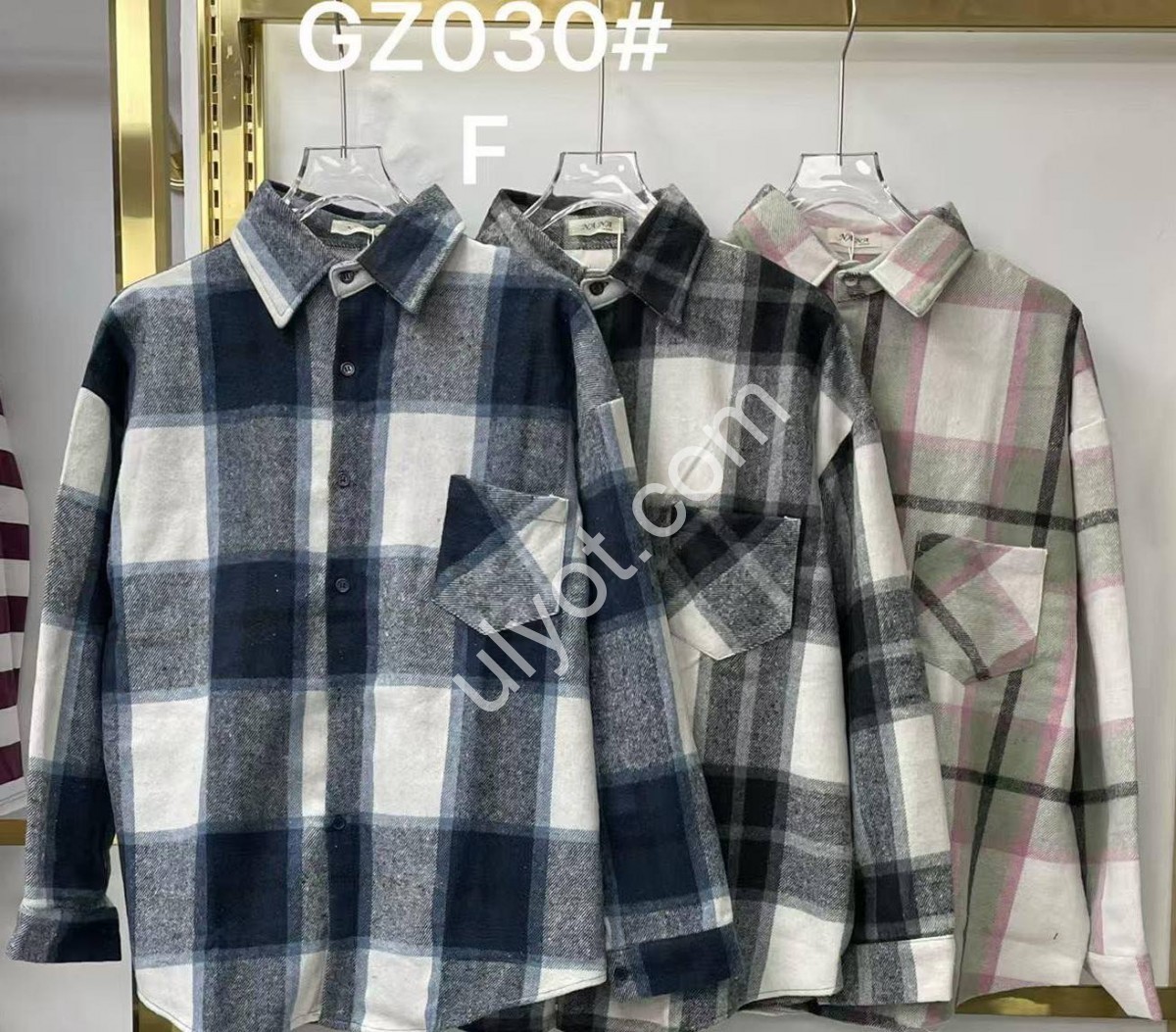 СОРОЧКА (OVER SIZE) БІЖОВИЙ GZ030