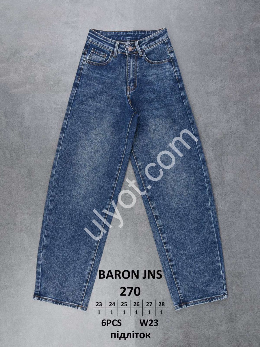 ДЖИНСИ BARON (23-28) Т.СИНІЙ 270