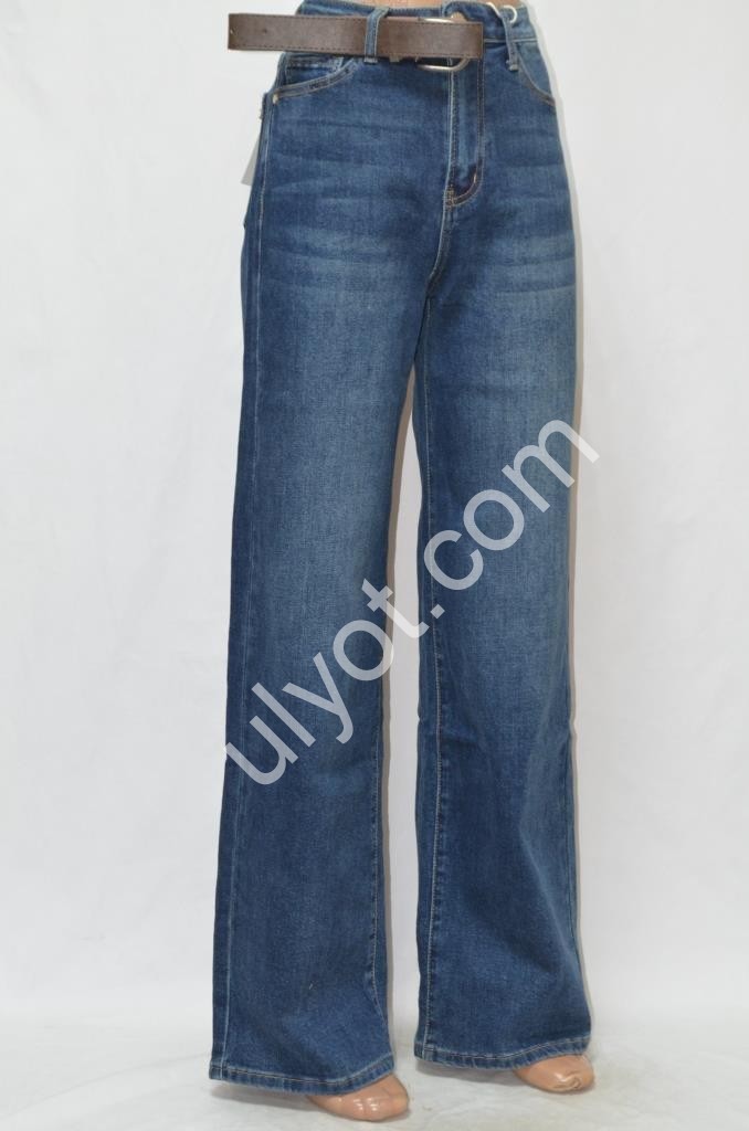 ДЖИНСЫ M.SARA (XS-XL) Т.СИНИЙ 2009H