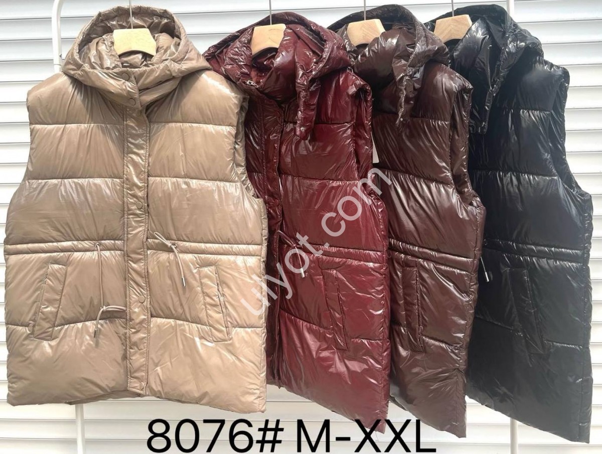 ЖИЛЕТКА (M-2XL) БОРДО 8076