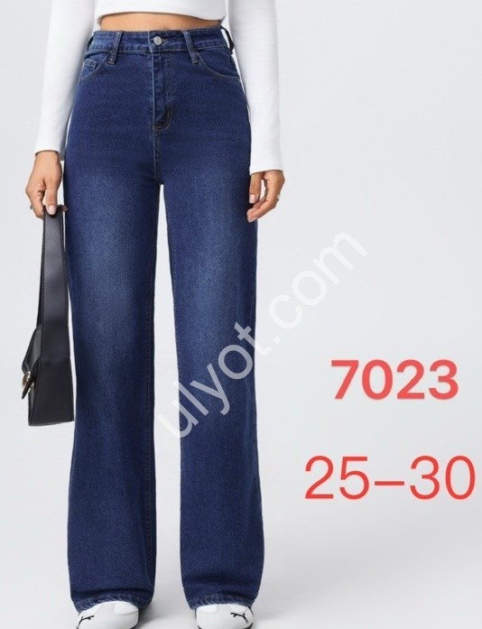 ДЖИНСИ JELEEY (25-30) Т.СИНІЙ 7023