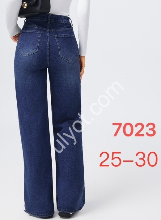 ДЖИНСИ JELEEY (25-30) Т.СИНІЙ 7023