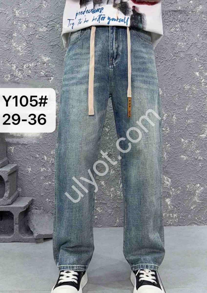 ДЖИНСИ BARON (29-36) Т.СИНІЙ Y105