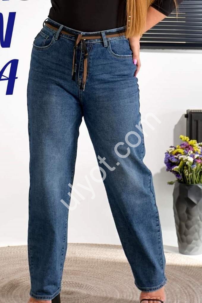 ДЖИНСИ LIANA (30-36) Т.СИНІЙ 481