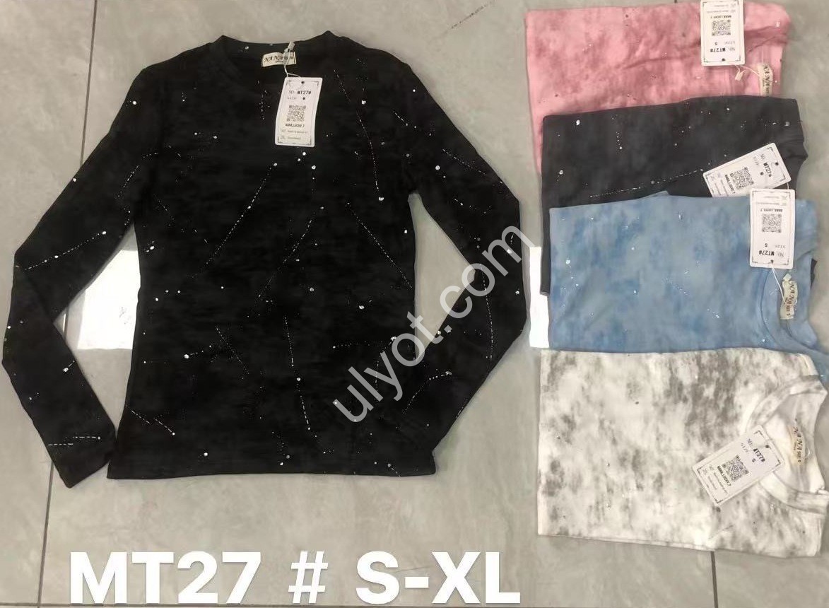 ЛОНГСЛИВ (S-XL) ГРАФИТ MT27