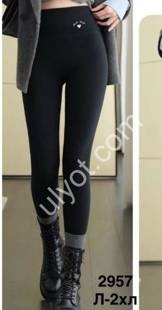 ЛОСИНЫ (L-2XL) МЕХ ЧЕРНЫЙ 2957