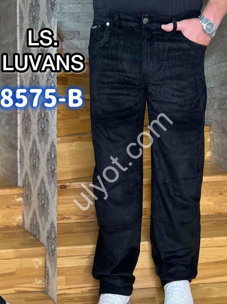 ШЛЮНИ LS JEANS (32-40) ЧОРНИЙ 8575-B