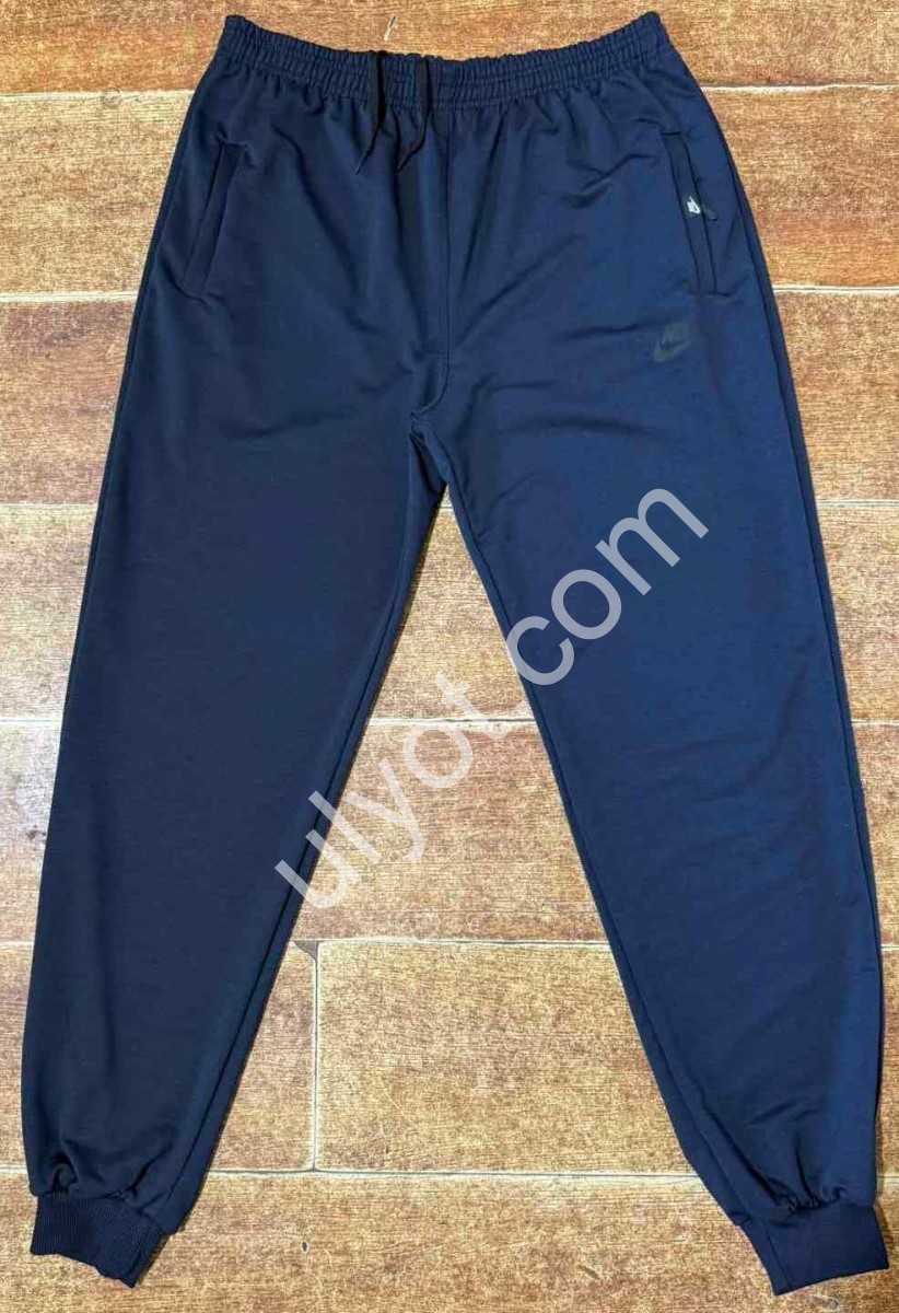 СПОРТ.ШТАНЫ N02 (56-64) МАНЖЕТ Т.СИНИЙ 