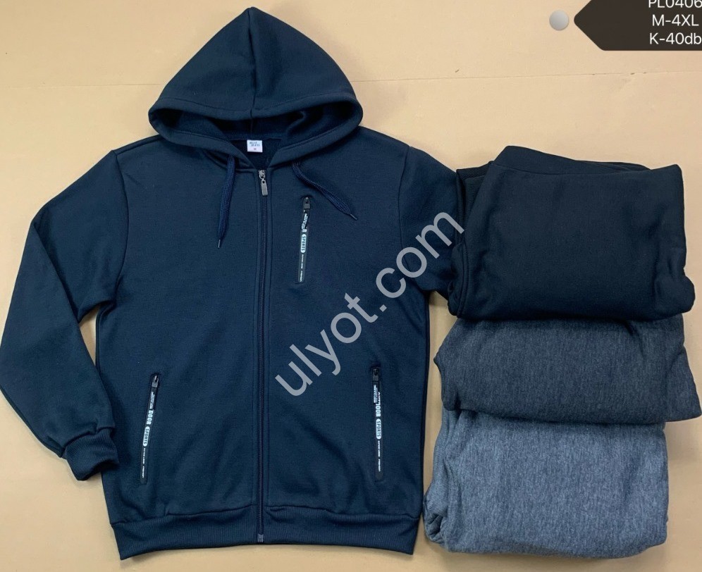 КОФТА (M-3XL) БАЙКА МІКС 0406