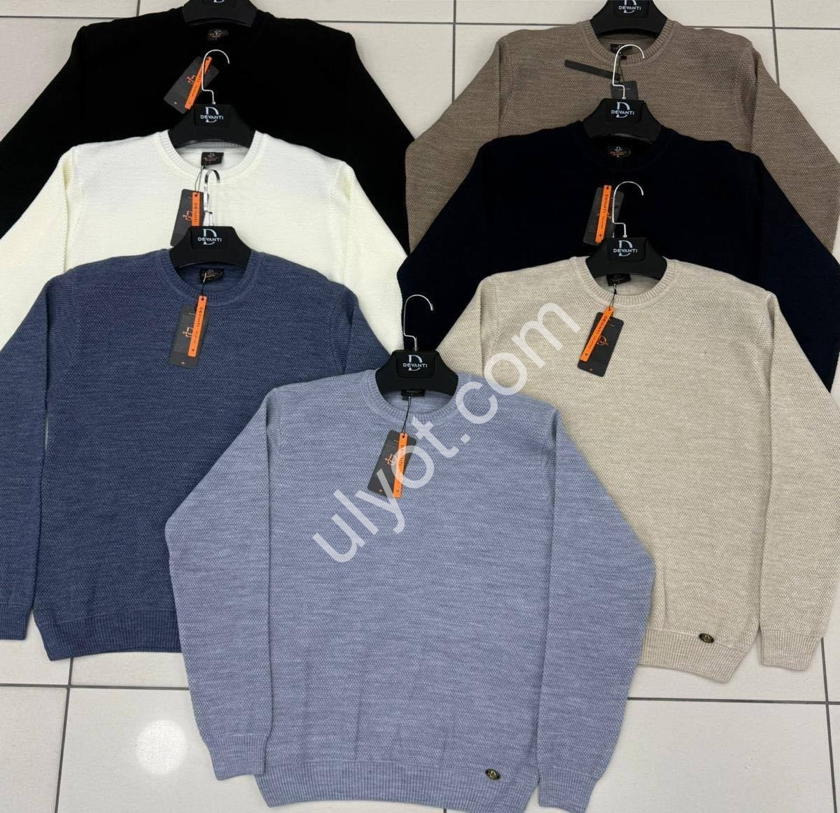 СВИТЕР DEVANTI (L-2XL) БЕЖ 72150