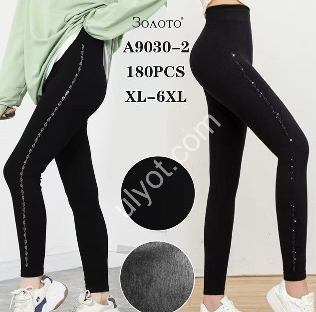ЛОСИНЫ (XL-6XL) МЕХ ЧЕРНЫЙ 9030-2
