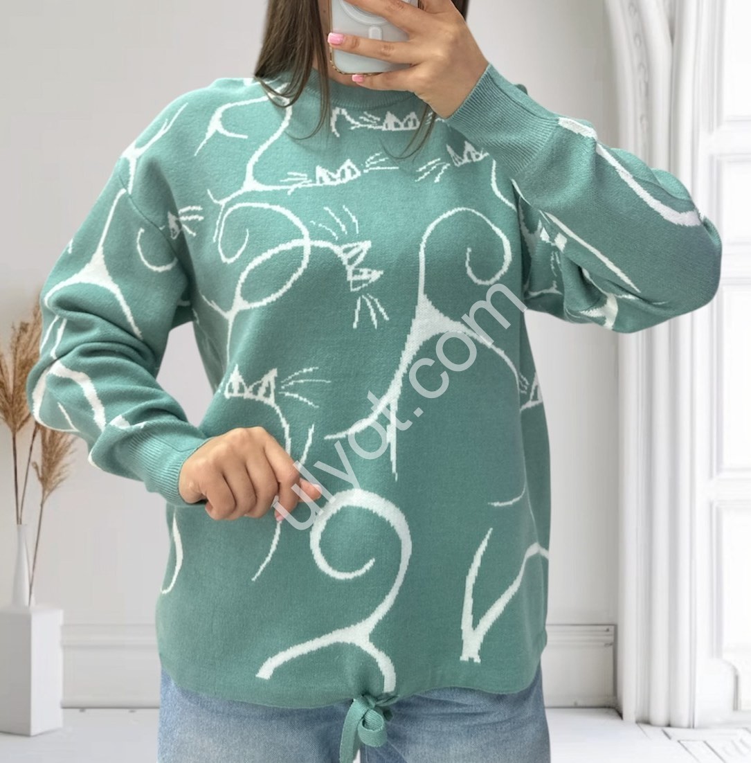СВИТЕР (ONE SIZE 48-54) МИКС 25502