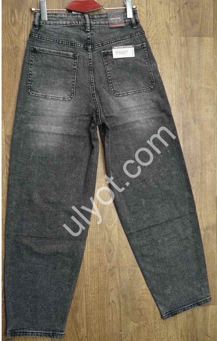 ДЖИНСЫ RELUCKY (31-38) ГРАФИТ B0269-1