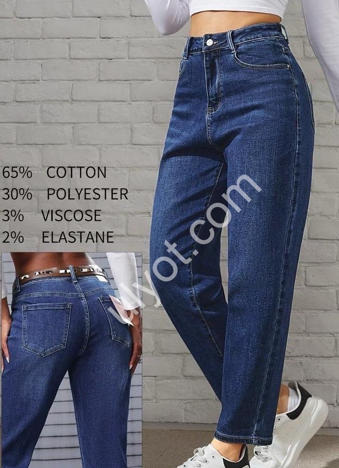 ДЖИНСИ M.SARA (XS-XL) Т.СИНІЙ 280-3
