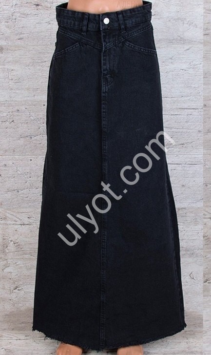 Спідниця джинсова TOP SHOP (XS-L) ЧОРНИЙ 3077