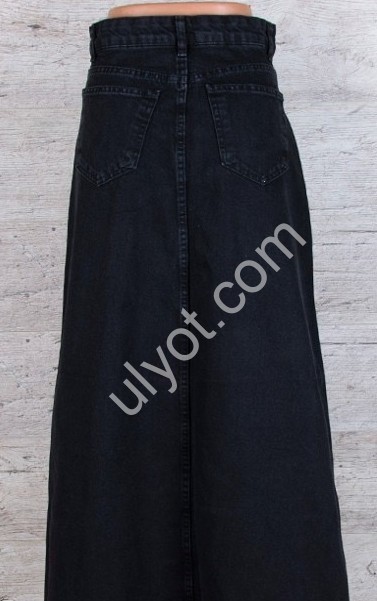 ЮБКА ДЖИНСОВАЯ TOP SHOP (XS-L) ЧЕРНЫЙ 3077