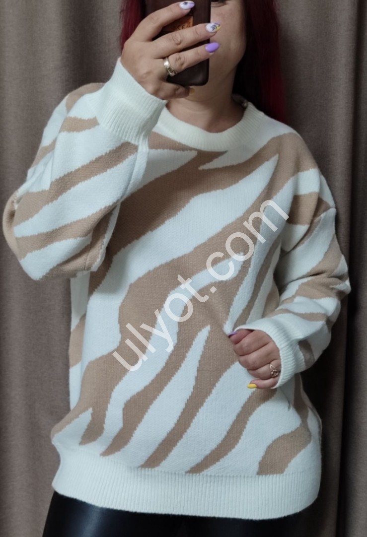 СВИТЕР (ONE SIZE 50-54) МИКС 5506-1