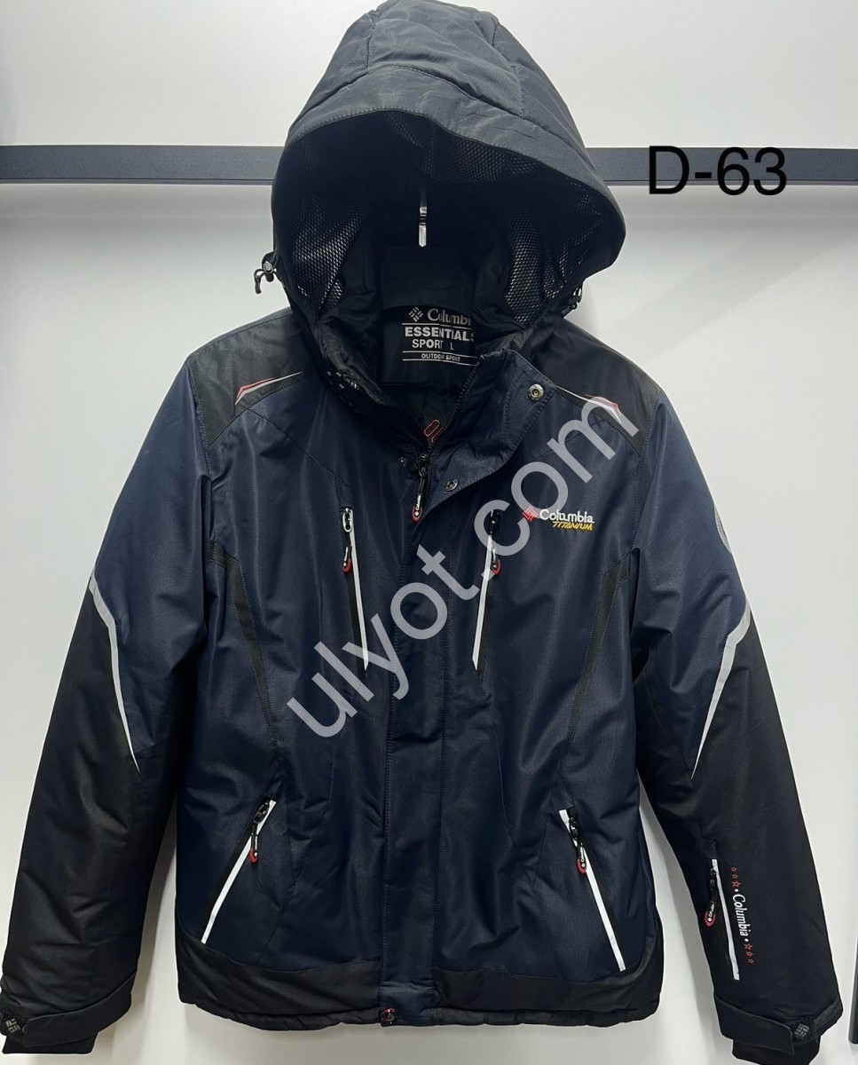 КУРТКА C04 (M-3XL) Т.СИНІЙ D63