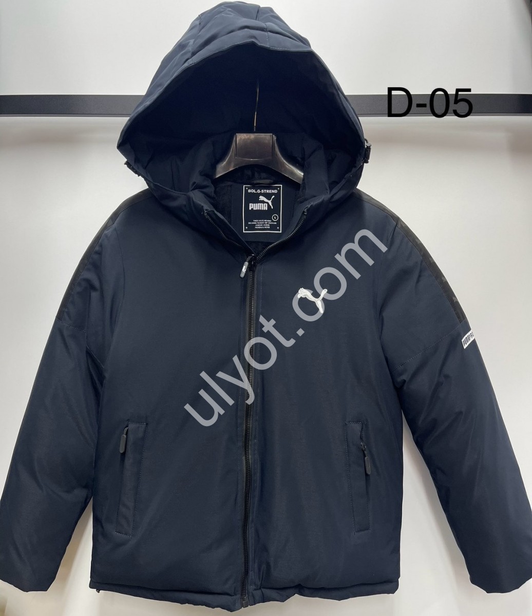 КУРТКА P15 (M-3XL) Т.СИНІЙ D05