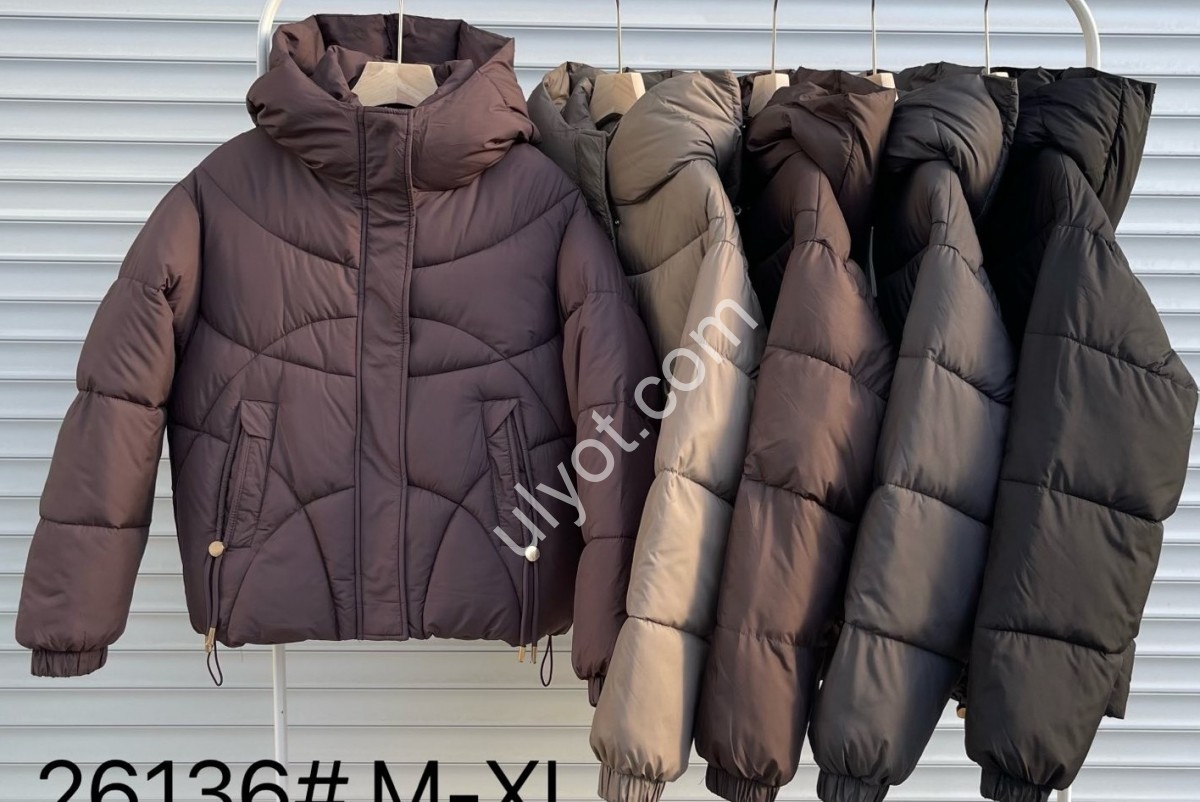 КУРТКА (M-XL) ЧОРНИЙ 26136