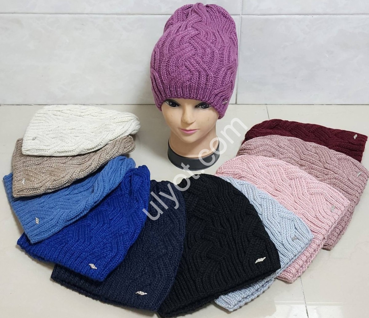 ШАПКА-9 (ONE SIZE) ФЛІС МІКС