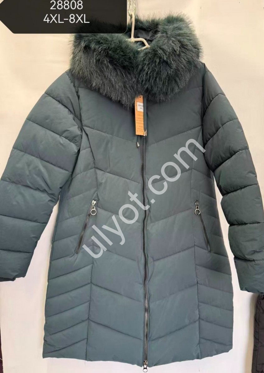 КУРТКА Bf&Gf (4XL-8XL) Т.ЗЕЛЕНИЙ 28808