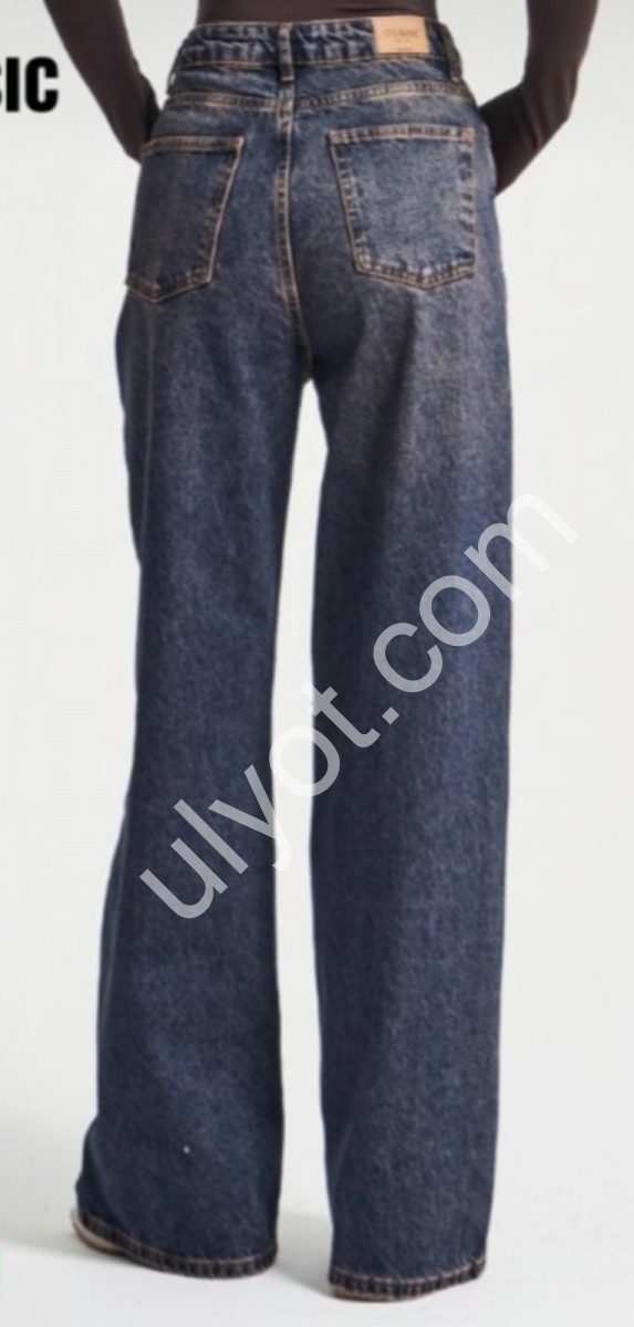 ДЖИНСЫ IT'S BASIC (32-36) СИНИЙ 2498/2w5/10